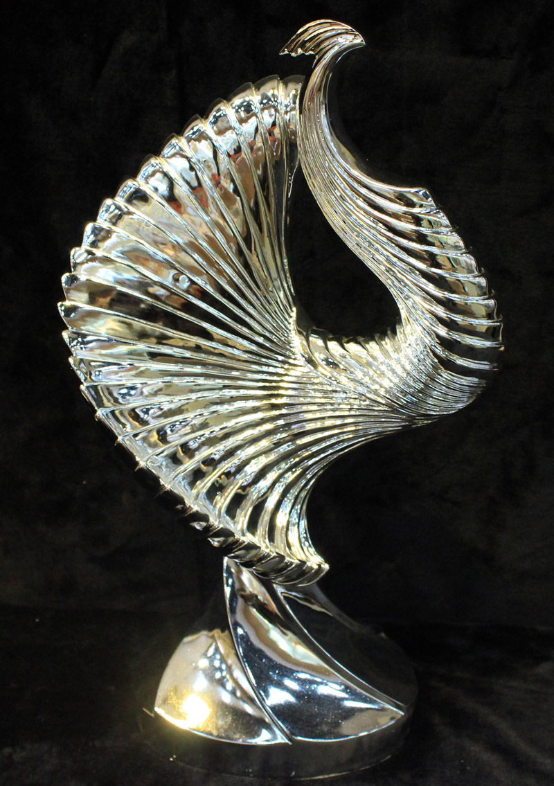 【孔雀雕塑,藝術雕塑擺件,玻璃鋼孔雀雕塑】價格,廠家,圖片,塑料、樹脂工藝品,深圳市博鑫源工藝品-